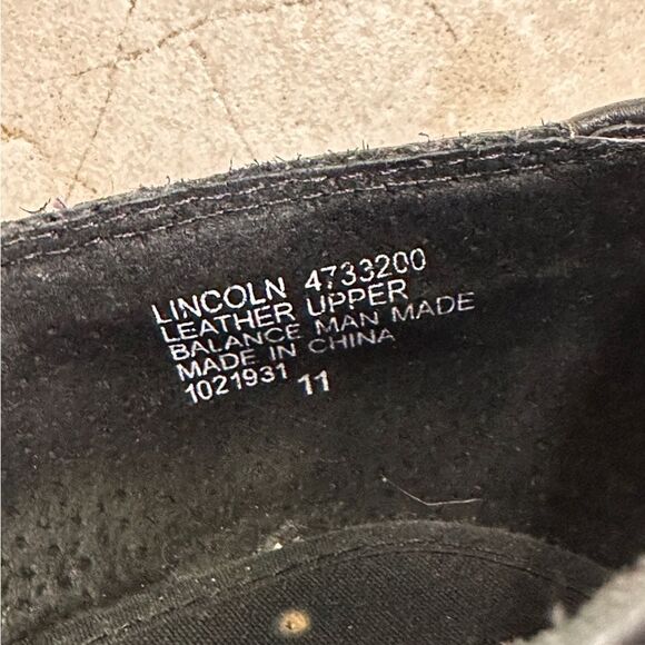 Vintage Esprit Black Leather Platform Chunky Leather Slip On Shoes, Y2K Size 11 - Picture 7 of 10